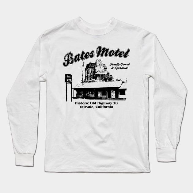 Bates Motel Long Sleeve T-Shirt by yagelv